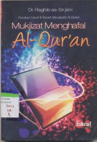 Image of mukjizat menghafal al qur'an