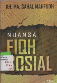 Image of Nuansa Fiqih Sosial