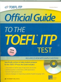 Official Guide To the Toefl ITP Test