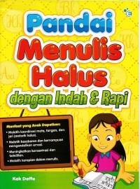 Image of Pandai Menulis Halus dengan Indah & Rapi