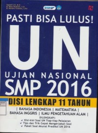 Image of Pasti Bisa Lulus UN