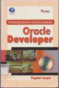 Image of PEMROGRAMAN MENGGUNAKAN ORACLE DEVELOPER