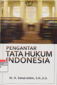 Pengantar Tata Hukum Indonesia