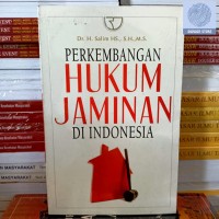 PERKEMBANGAN HUKUM JAMINAN DI INDONESIA