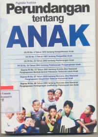 Perundangan tentang anak