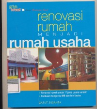 Renovasi Rumah menjadi rumah usaha