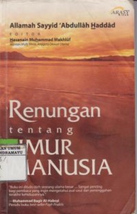 Image of RENUNGAN TENTANG UMUR MANUSIA