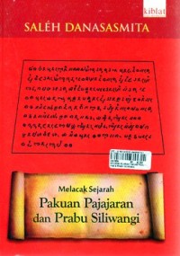 Image of Melacak Sejarah pakuan pajajaran dan Prabu siliwangi