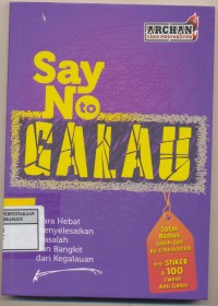 Say No to Galau