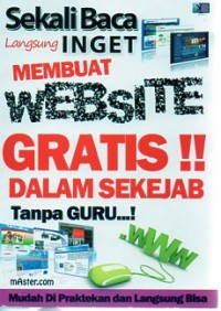 Sekali baca langsung inget membuat website : Gratis dalam sekejab tanpa guru