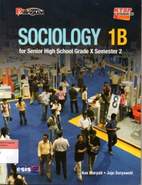 Image of SOCIOLOGY 1B : for Senior High School Grade X Semester 2