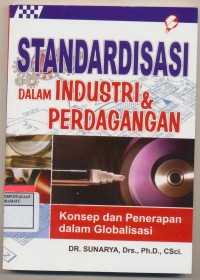 Image of STANDARDISASI DALAM INDUSTRI & PERDAGANGAN