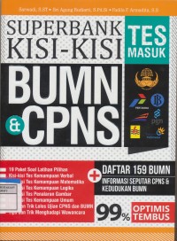 Super bank Kisi kisi BUMN & CPNS