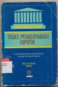 TABEL PEMBAYARAN HIPOTIK