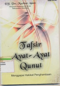 Image of TAFSIR AYAT-AYAT QUNUT