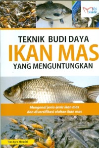 Teknik Budi Daya Ikan Mas Yang Menguntungkan