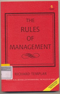 Image of The Rules Of Management