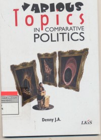 Image of Various Topics In Comprative politics