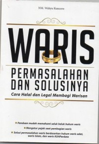 Image of Waris permasalahan dan solusinya