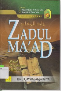 Image of Zadul Ma'ad Jilid 4 : Bekal Perjalanan Akhirat